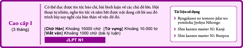 Cao cấp I